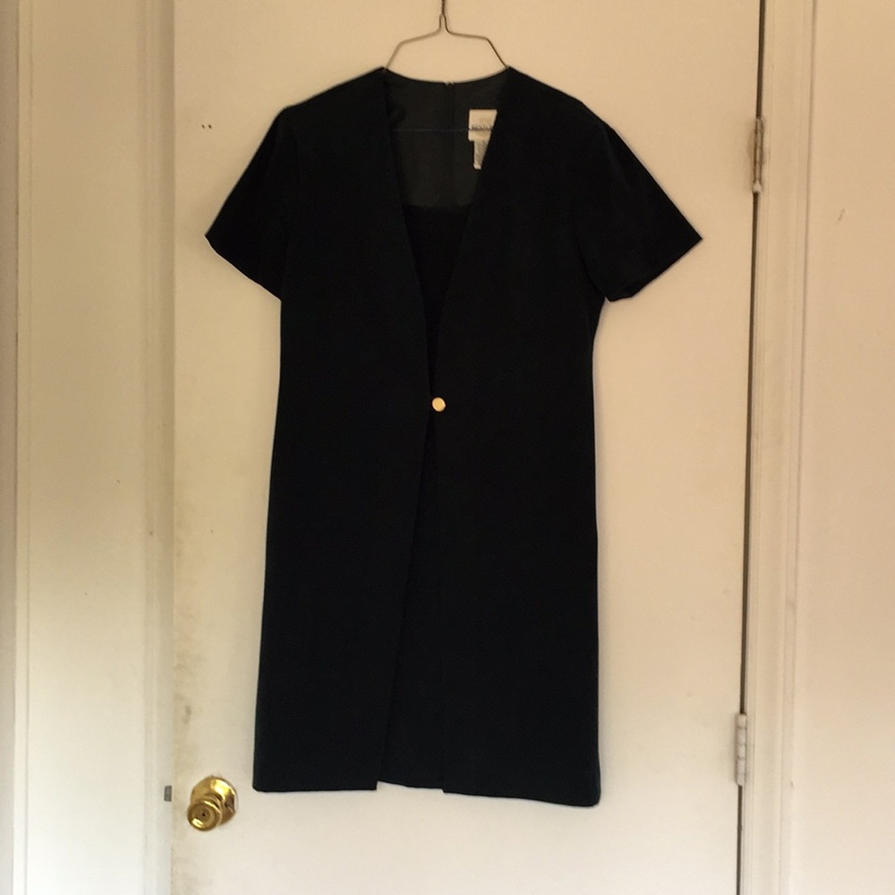 Beautiful velvet green dress